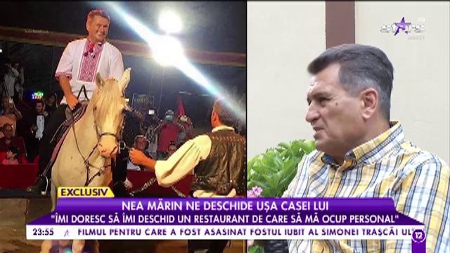 Nea Mărin ne deschide ușa casei lui: &bdquo;Mă simt ca la 20 de ani, sunt plin de viață&rdquo;