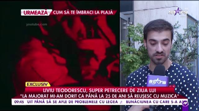 Liviu Teodorescu, super petrecere de ziua lui: &rdquo;Nu am fost foarte petrecăreț niciodată&rdquo;
