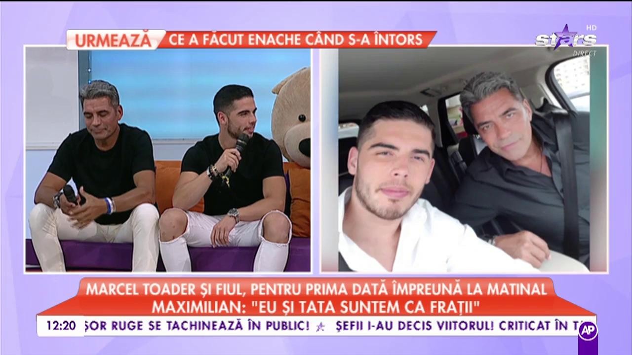 Marcel Toader şi fiul lui, Maximilian, pentru prima dată &icirc;mpreună la "Star Matinal de Weekend"!