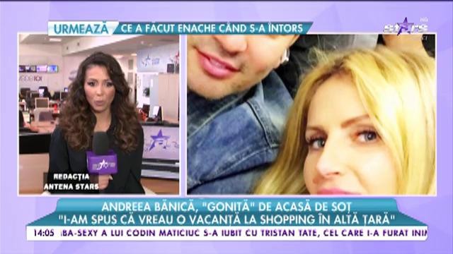 Andreea Bănică a fost gonită de acasă, chiar de către soţul ei Lucian Mitrea!