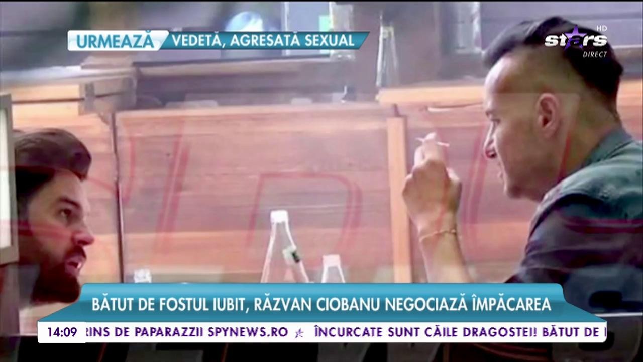 Bătut de fostul iubit, Răzvan Ciobanu negociază &icirc;mpăcarea