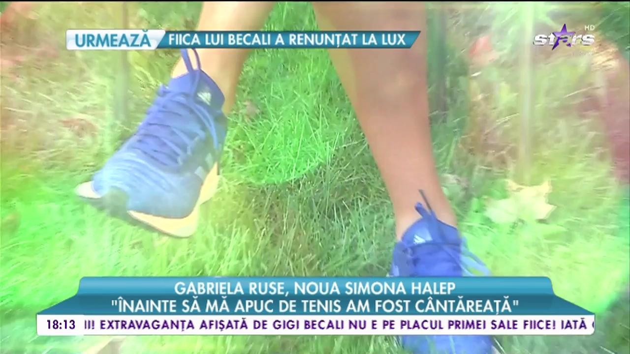 Gabriela Ruse, noua Simona Halep: "&Icirc;nainte să mă apuc de tenis am fost c&acirc;ntăreață"