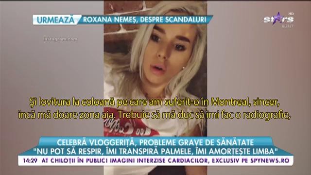 Alina Ceușan, probleme grave de sănătate: &rdquo;Nu mă simt bine, trebuie să &icirc;mi fac analizele&rdquo;