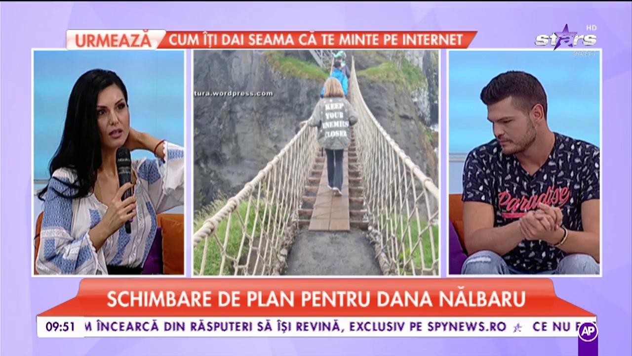 Schimbare de plan pentru Dana Nălbaru din cauza unor probleme de sănătate
