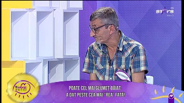 George a venit să o cunoască pe Anica! Din păcate &icirc;ncă mai poartă verigheta pe m&acirc;nă