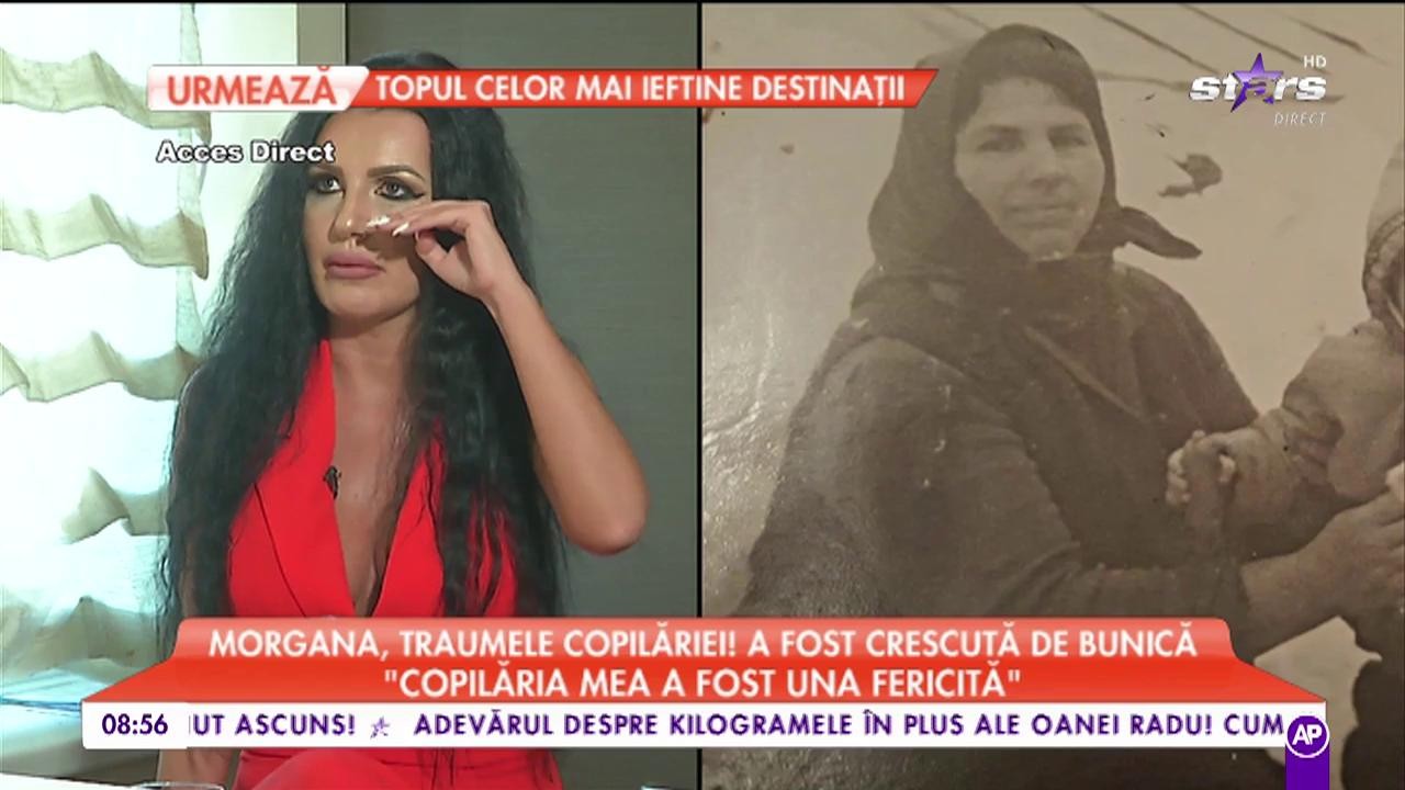 Morgana, traumele copilăriei! A fost crescută de bunică: &rdquo;Tata a avut un accident de mașină&rdquo;