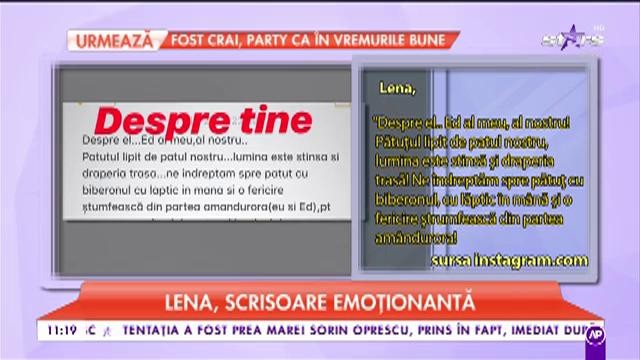 Cum l-a făcut Lena pe Gabriel Enache să lăcrimeze