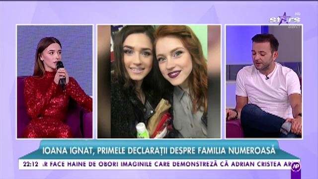 Ioana Ignat, artista cu una din cele mai interesante voci din muzica românească, face primele declarații despre familia numeroasă: "Am trei surori, un frate, iar mama e însărcinată"