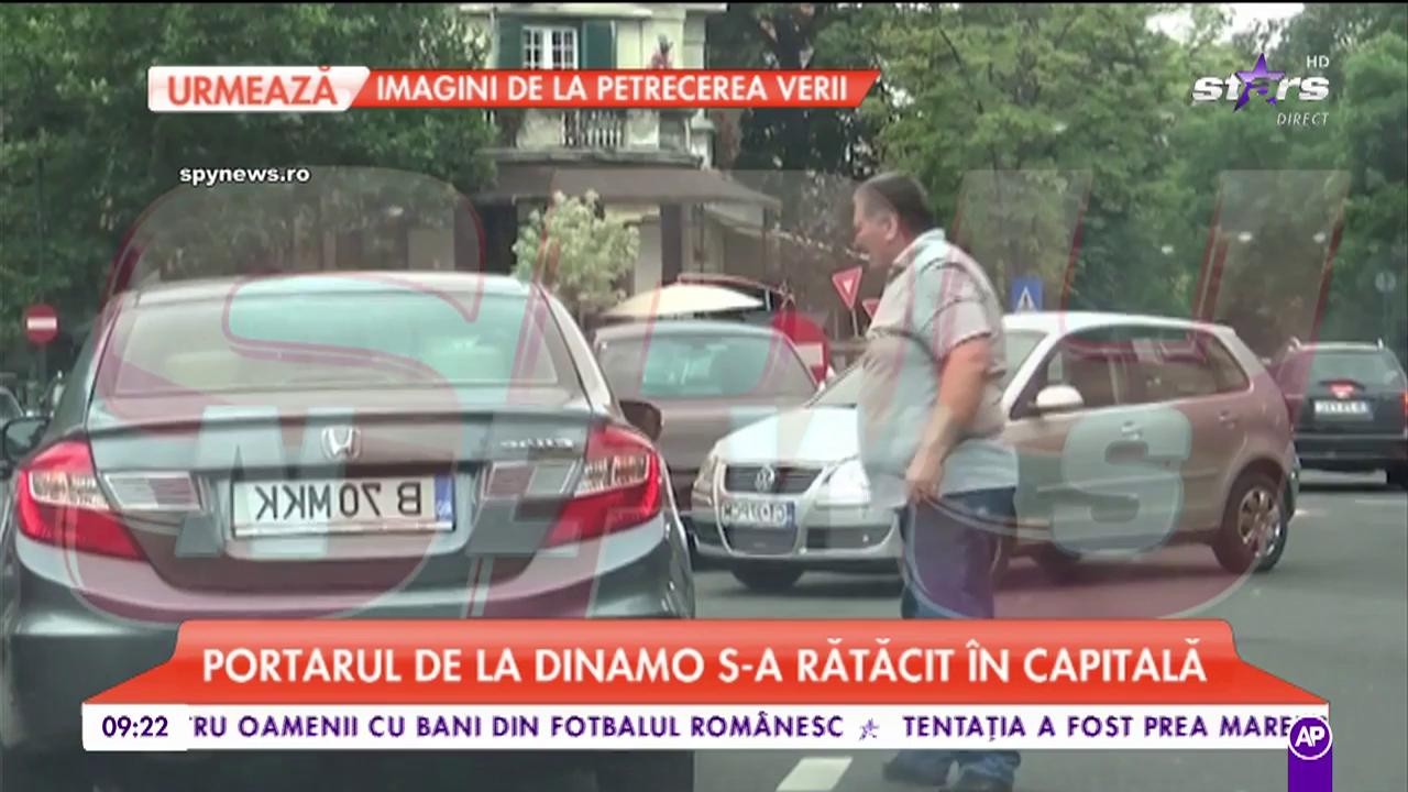 Jaime Penedo, portarul echipei Dinamo, protagonistul unor momente uluitoare pe străzile Capitalei