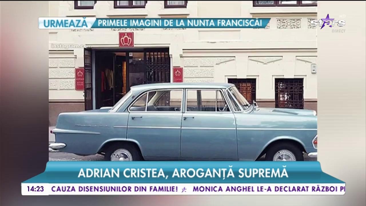 Adrian Cristea, aroganță supremă! Fostul fotbalist și-a cumpărat o super mașină