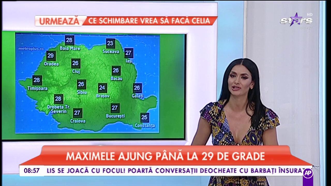 Meteo 24 Iulie 2018, maximele ajung p&acirc;nă la 29 de grade
