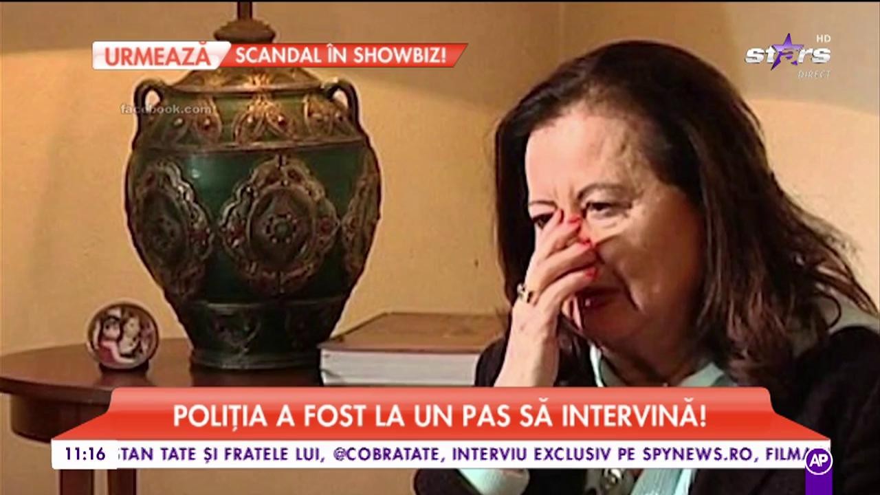 Mioara Roman și-a speriat toți vecinii! Poliția a fost la un pas să intervină