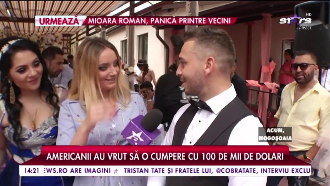 Nuntă fabuloasă &icirc;n Mogoșoaia. A renunțat la o avere ca să se căsătorească cu alesul inimii ei