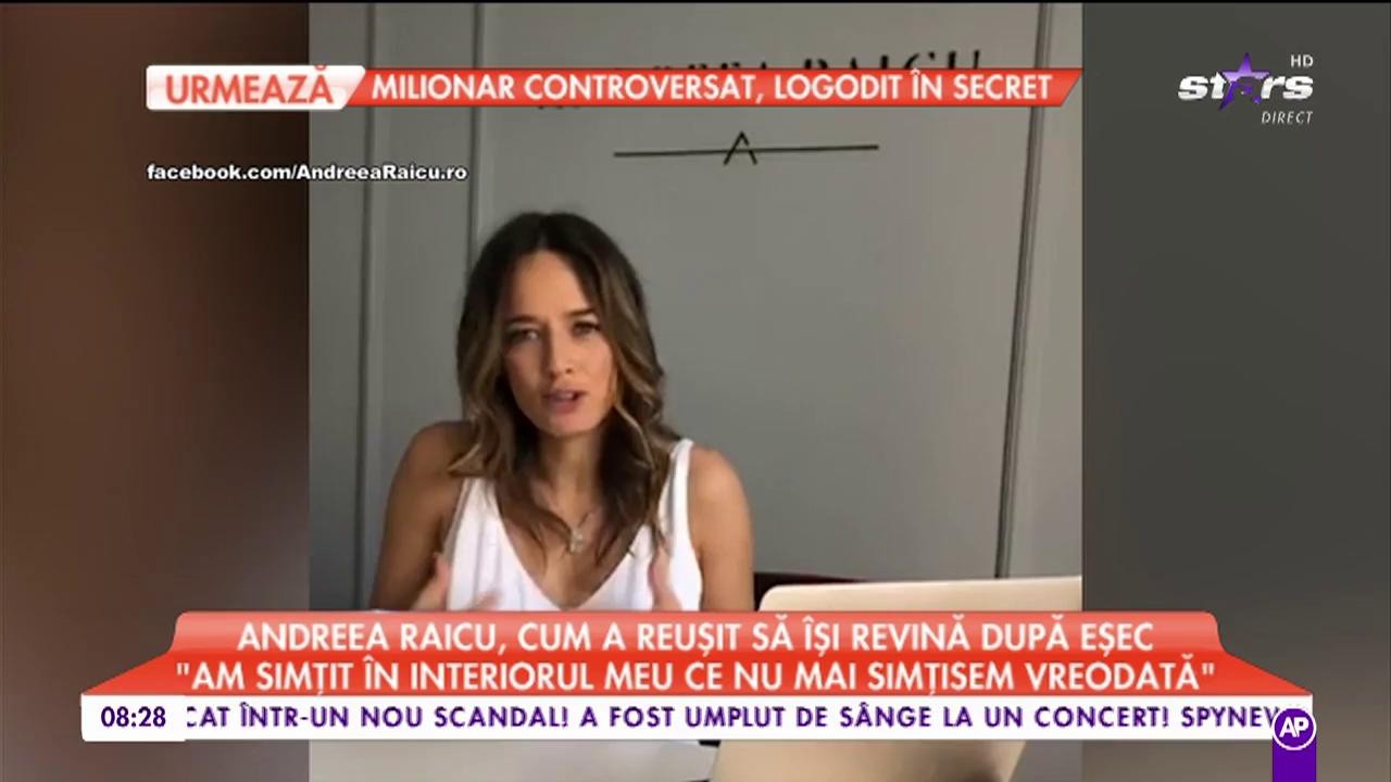 Cum a reușit Andreea Raicu să &icirc;și revină după eșec: &bdquo;Am &icirc;nvățat să fiu eu&rdquo;