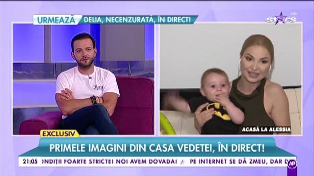 Primele imagini din casa Alessiei