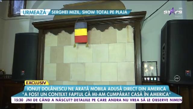 Imagini in premieră cu moșia lui Ionuţ Dolănescu. Cum arată mobila adusă direct din America