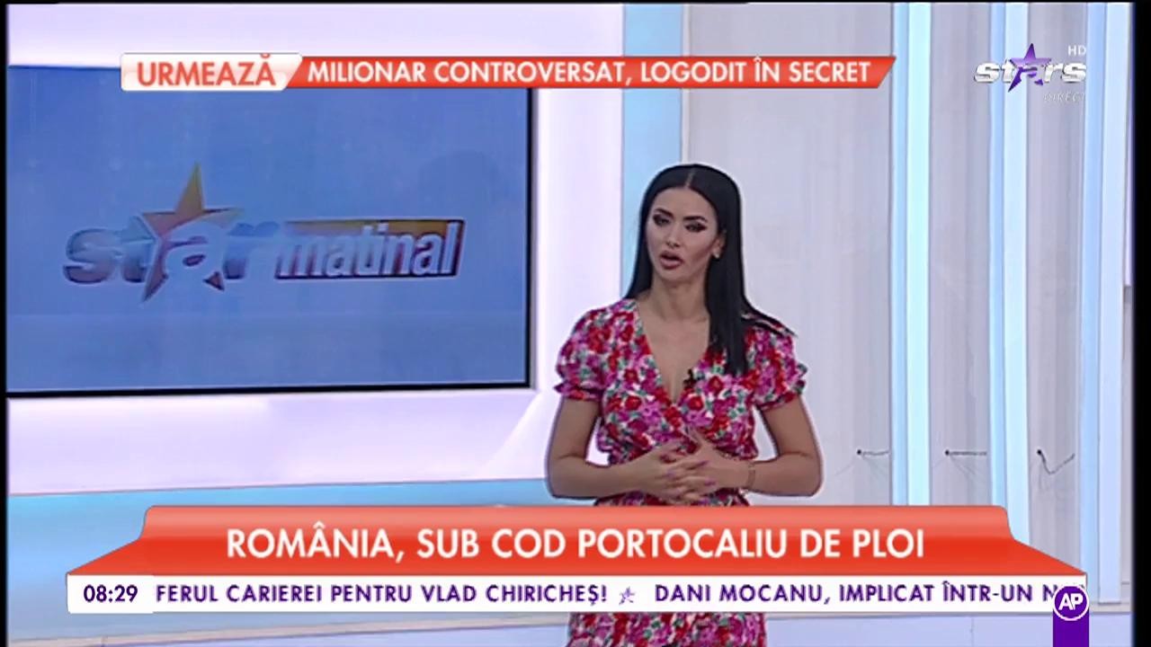 Meteo 25 iulie 2018. Rom&acirc;nia se află &icirc;n continuare sub cod portocaliu de ploi