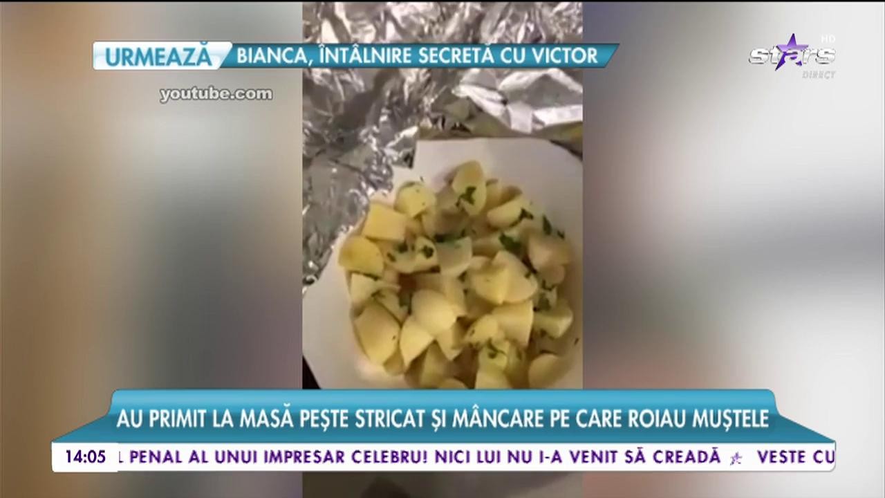 Vedete internaţionale, umilite &icirc;n Rom&acirc;nia. Au primit la masă peşte stricat şi m&acirc;ncare pe care roiau muştele