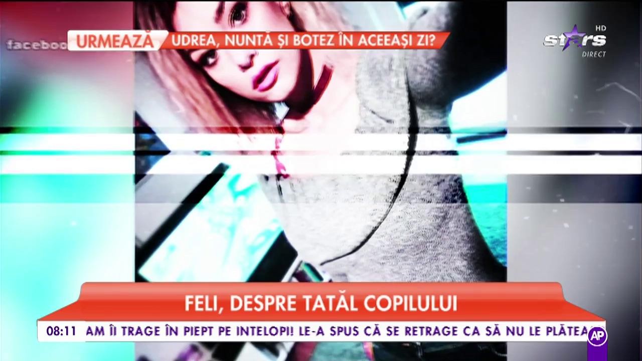 Cum &icirc;ncearcă Feli să &icirc;și calmeze poftele: &rdquo;Eu c&acirc;nd sunt cu emoții, bune sau rele, pun m&acirc;na pe burtică și &icirc;i vorbesc fetiței&rdquo;