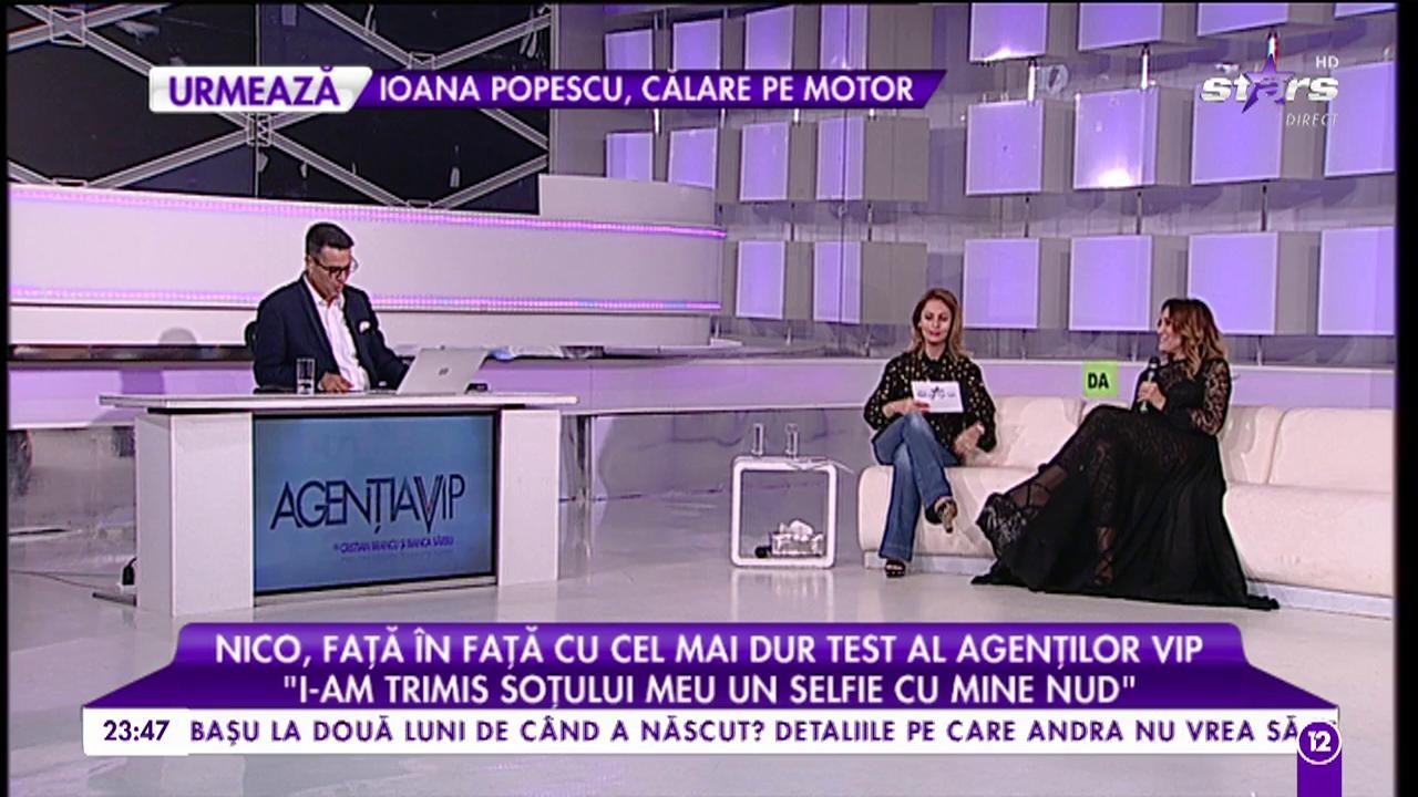 Nico, faţă &icirc;n faţă cu cel mai dur test al agenţilor VIP!