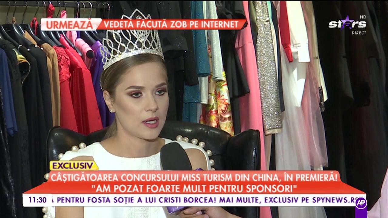 C&acirc;știgătoarea concursului Miss Turism din China, interviu &icirc;n exclusivitate: &rdquo;Nu aveai voie să ieși &icirc;n club&rdquo;