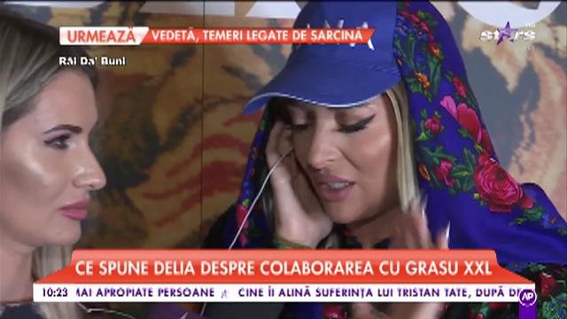 Ce spune Delia despre colaborarea cu Grasu XXL: &rdquo;Eram cu acest instrumental de foarte multă vreme&rdquo;