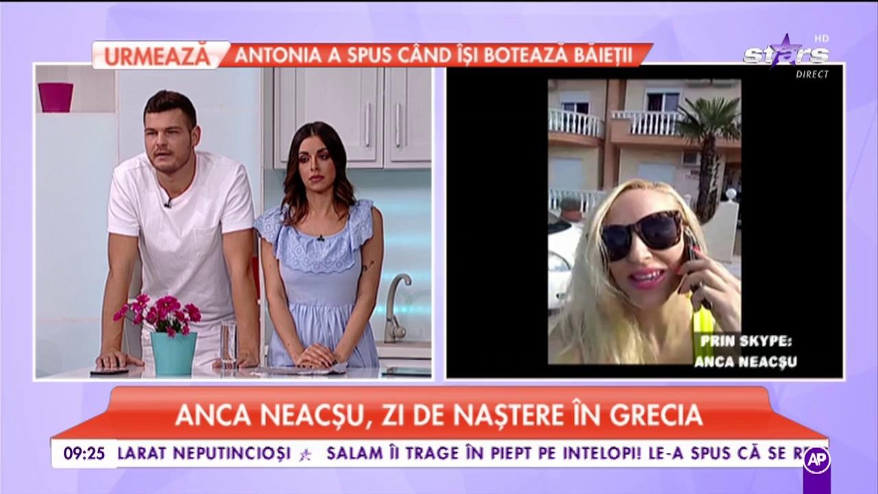 La Mulți Ani, Anca Neacșu: &rdquo;Este prima vacanță pe care o facem &icirc;n Grecia&rdquo;