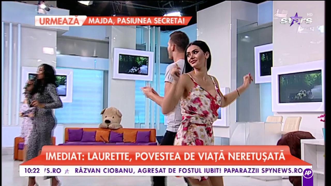Laurette c&acirc;ntă piesa &rdquo;Pe drumul meu&rdquo;
