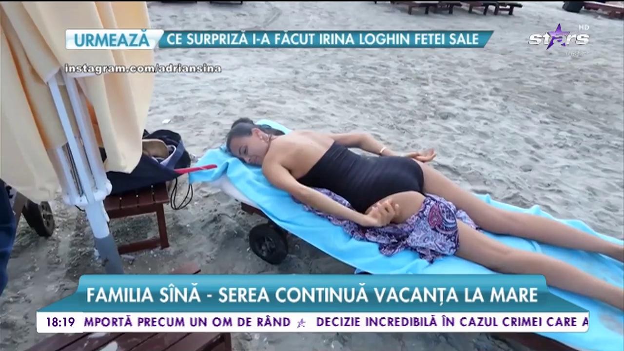 Familia S&icirc;nă-Serea continua vacanța la mare pe litoralul rom&acirc;nesc