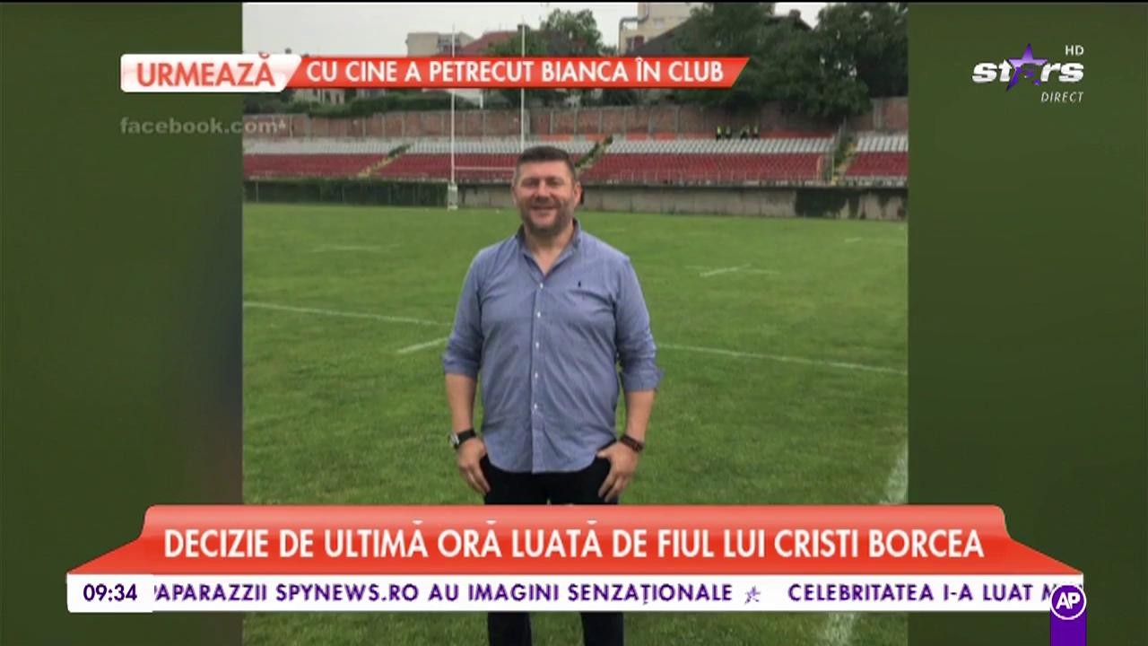 Decizie de ultimă oră luată de fiul lui Cristi Borcea. Patrick, la fel de dur ca tatăl său