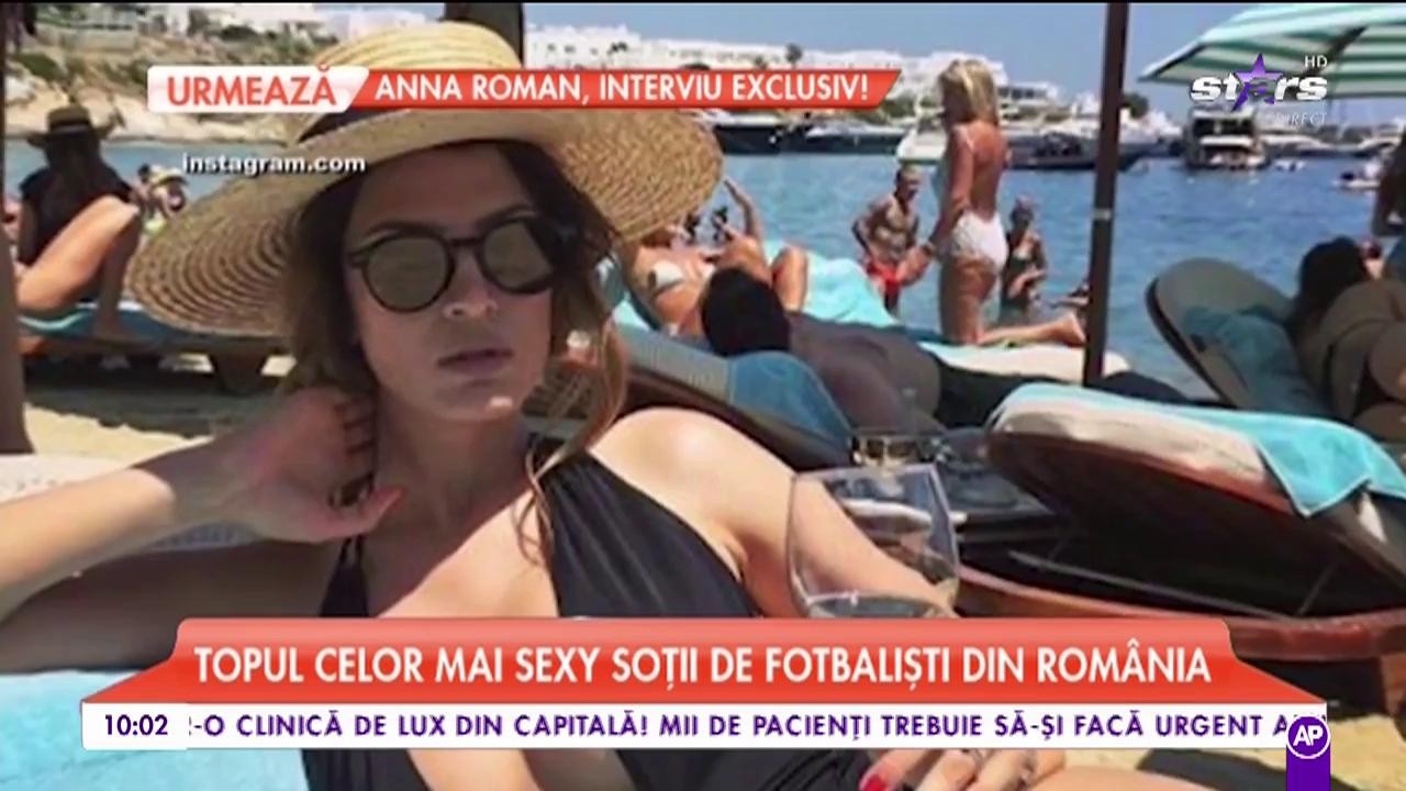 Topul celor mai sexy soţii de fotbalişti din Rom&acirc;nia