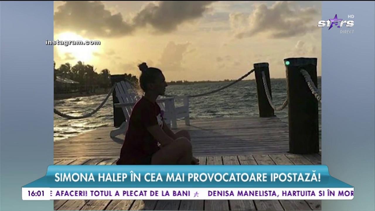 Imagini de colecţie cu Simona Halep! Sportiva a prins curaj şi a &icirc;nceput să pozeze c&acirc;t mai provocator