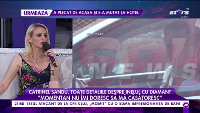 Catrinel Sandu, toate detaliile despre inelul cu diamant: "Momentan nu îmi doresc să mă căsătoresc"