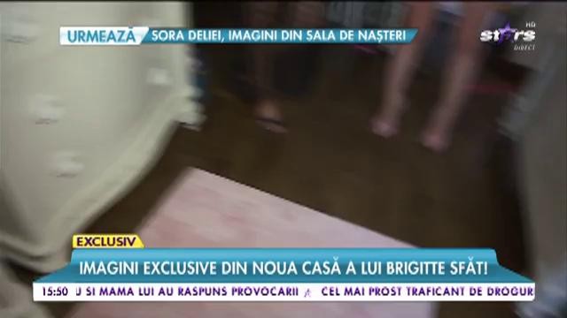 Imagini exclusive din noua casă a lui Brigitte Sfăt