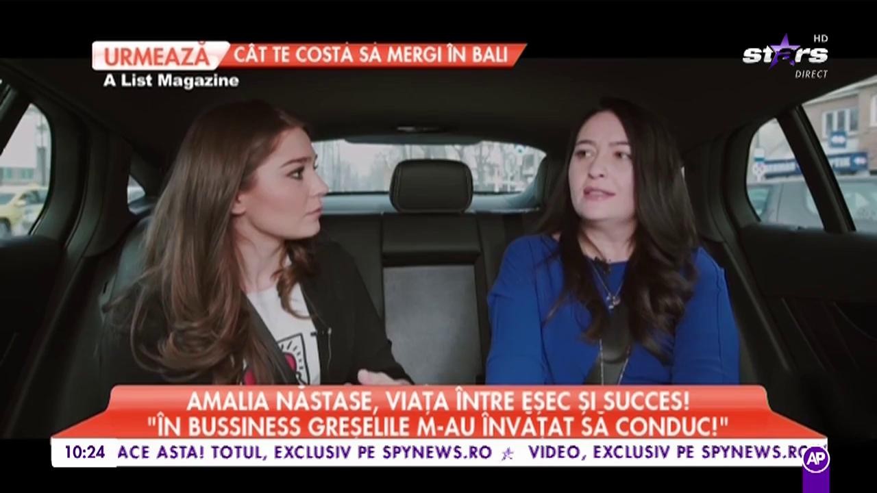 Amalia Năstase, viața &icirc;ntre eșec și succes: "Nu am concurență pentru că nimeni nu este ca mine!"