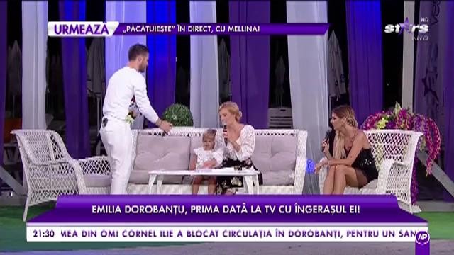 Emilia Dorobanțu și fiica ei, prima apariție la TV