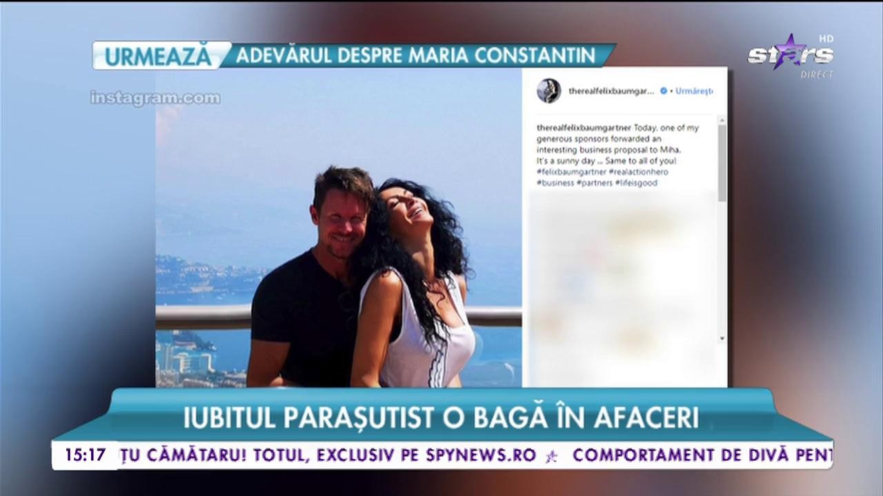Felix Baumgartner o bagă pe Mihaela Rădulescu &icirc;n afaceri