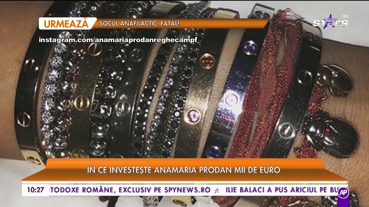 Anamaria Prodan iubește luxul.  Pe ce a cheltuit vedeta 4000 de euro