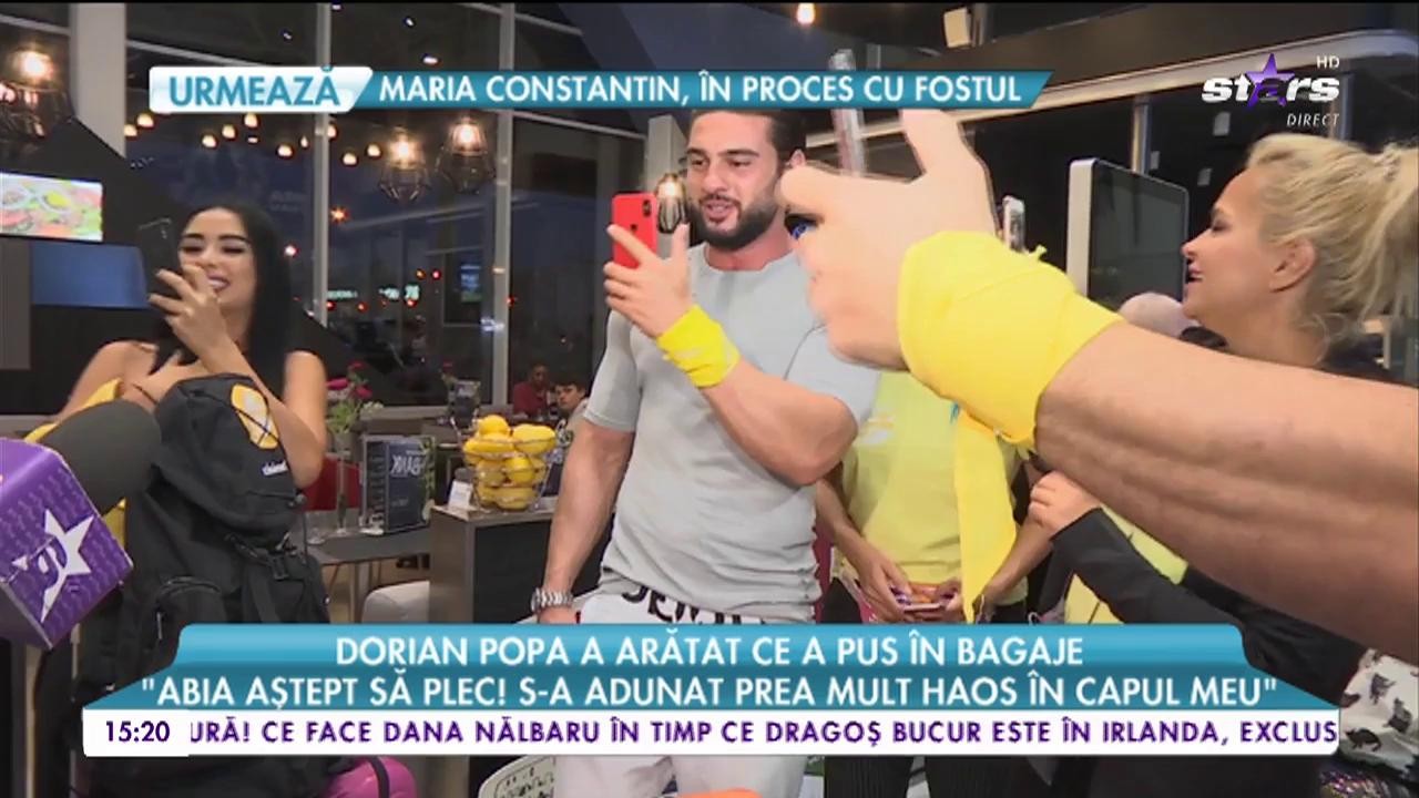Dorian Popa a plecat &icirc;n aventura vieţii lui. Ce și-a pus artistul &icirc;i bagaj