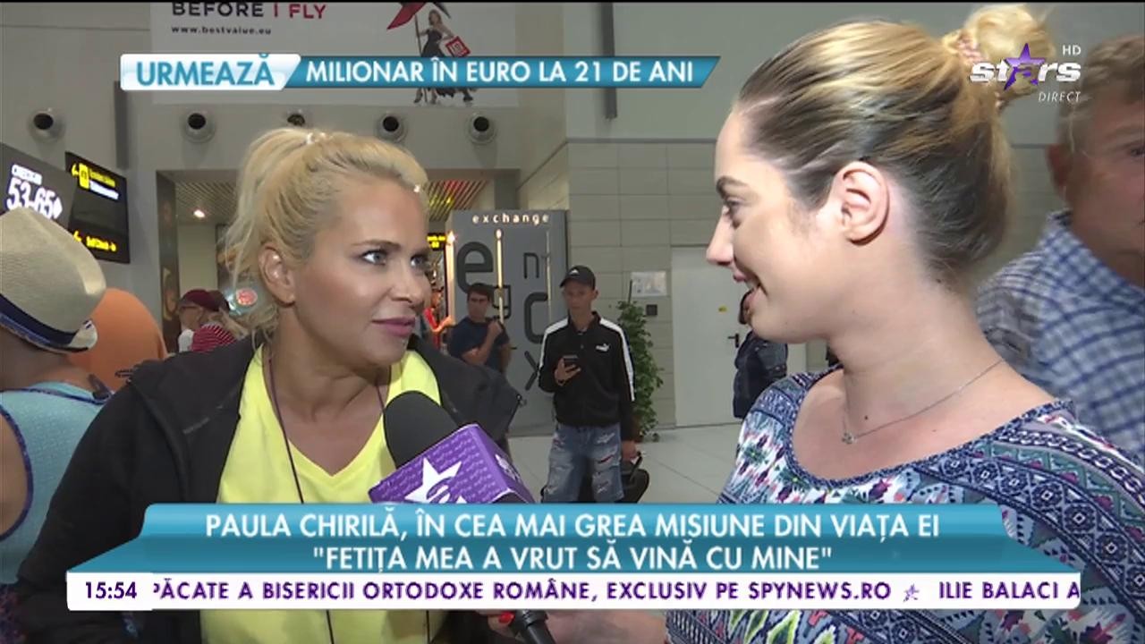 Paula Chirilă, &icirc;n cea mai grea misiune din viața ei: &bdquo;Sunt pregătită, dar am un nod &icirc;n stomac&rdquo;