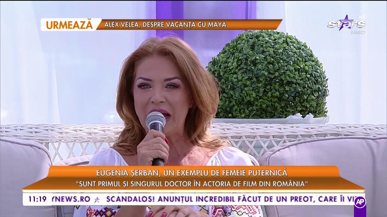 Eugenia Șerban, un exemplu de femeie puternică: &rdquo;Șase luni de zile am stat &icirc;ntr-o cabină de machiaj&rdquo;