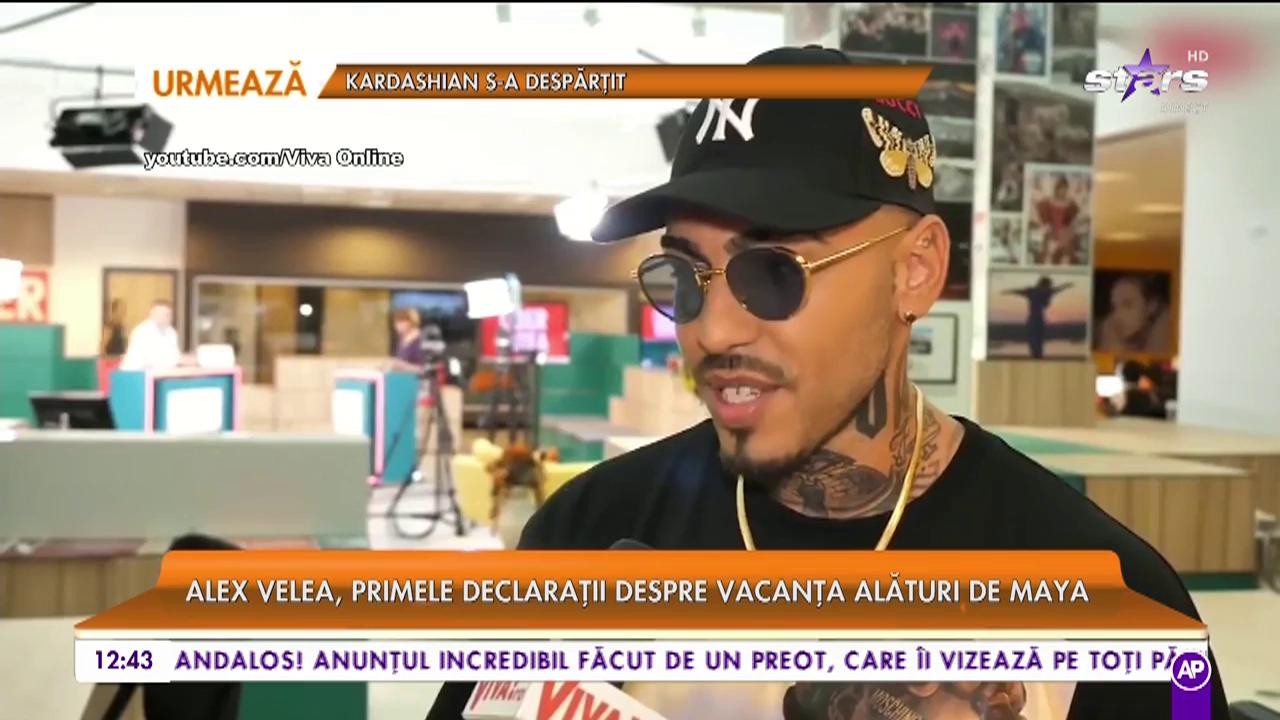 Alex Velea, primele declarații despre vecanța alături de Maya: &rdquo;&Icirc;mi place să le văd pe cele două &icirc;mpreună&rdquo;