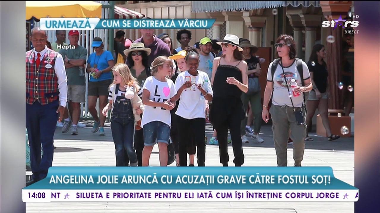 Scandalul dintre Brad Pitt şi Angelina Jolie continuă!