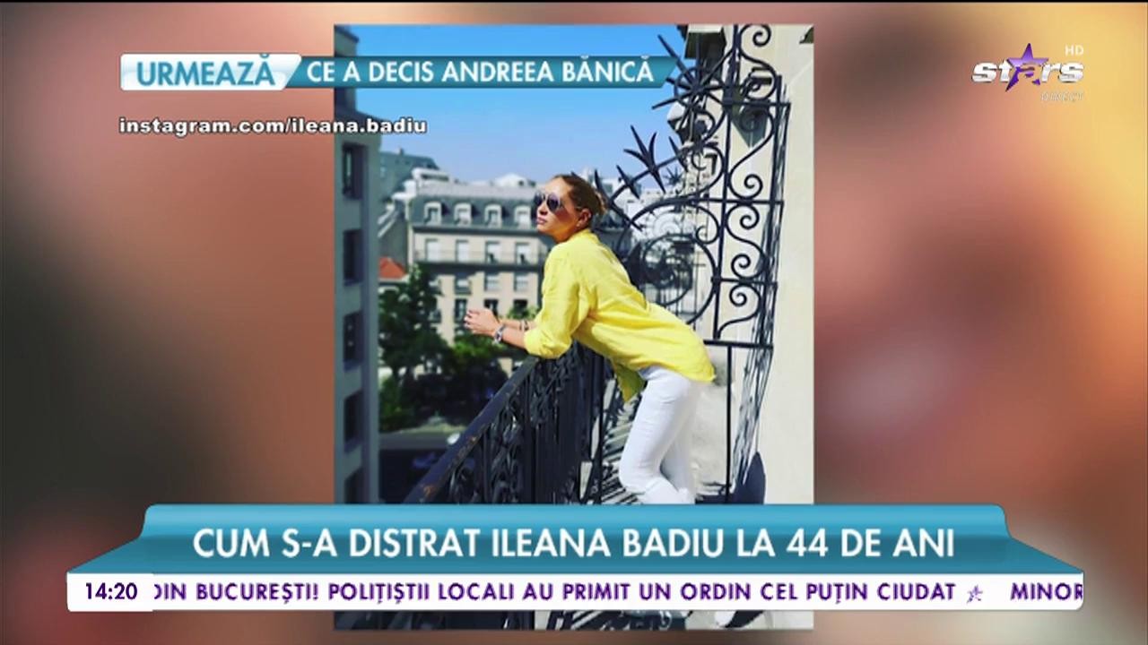 Ileana Badiu a &icirc;mplinit 44 de ani, iar cu această ocazie a avut parte de o surpriză pe măsură!