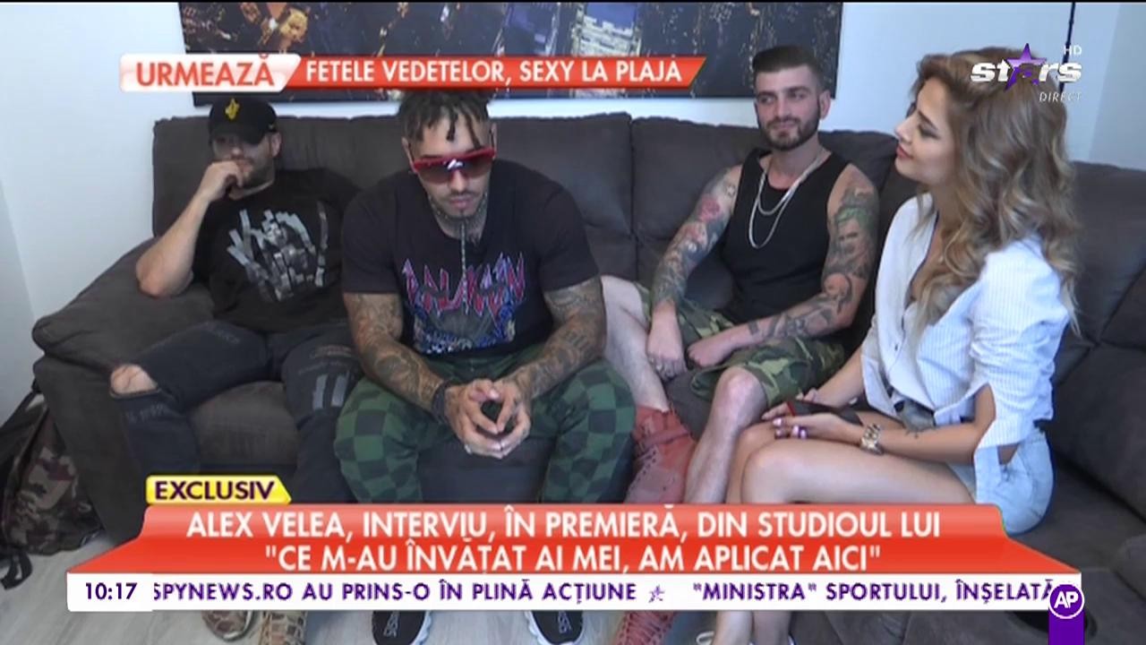 Alex Velea, interviu, &icirc;n premieră, din studioul lui: &bdquo;Sunt mai &icirc;mplinit sufletește, m-am mai maturizat&rdquo;
