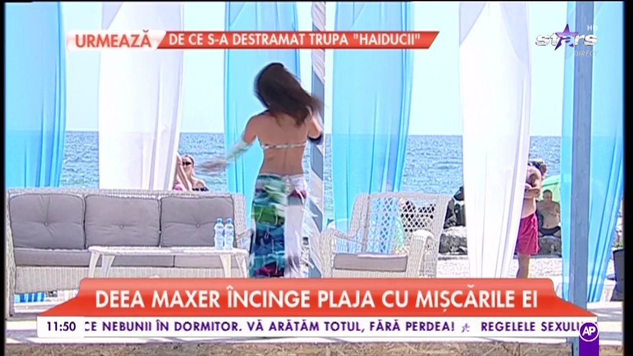 Deea Maxer c&acirc;ntă piesa &bdquo;Yalla Habiby&rdquo;