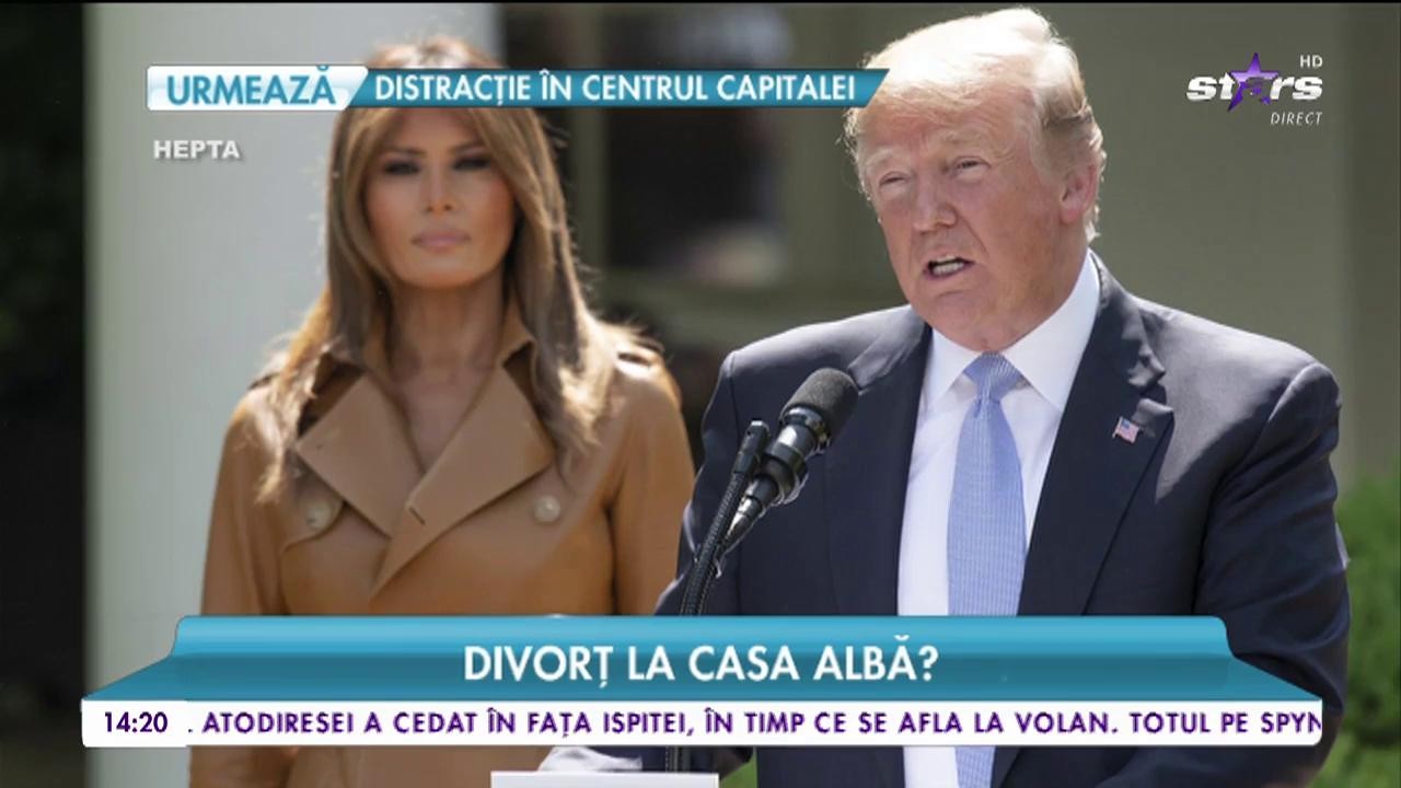 Divorţ la Casa Albă! Melania Trump aşteaptă ca soţul ei să &icirc;şi &icirc;ncheie mandatul ca să poata divorţa
