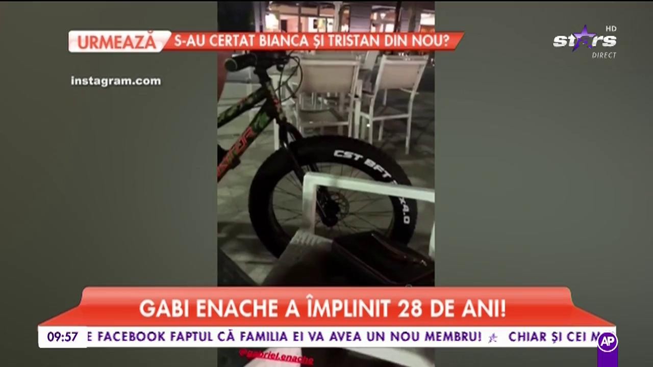 Gabriel Enache a &icirc;mplinit 28 de ani şi a avut parte de cele mai frumoase momente