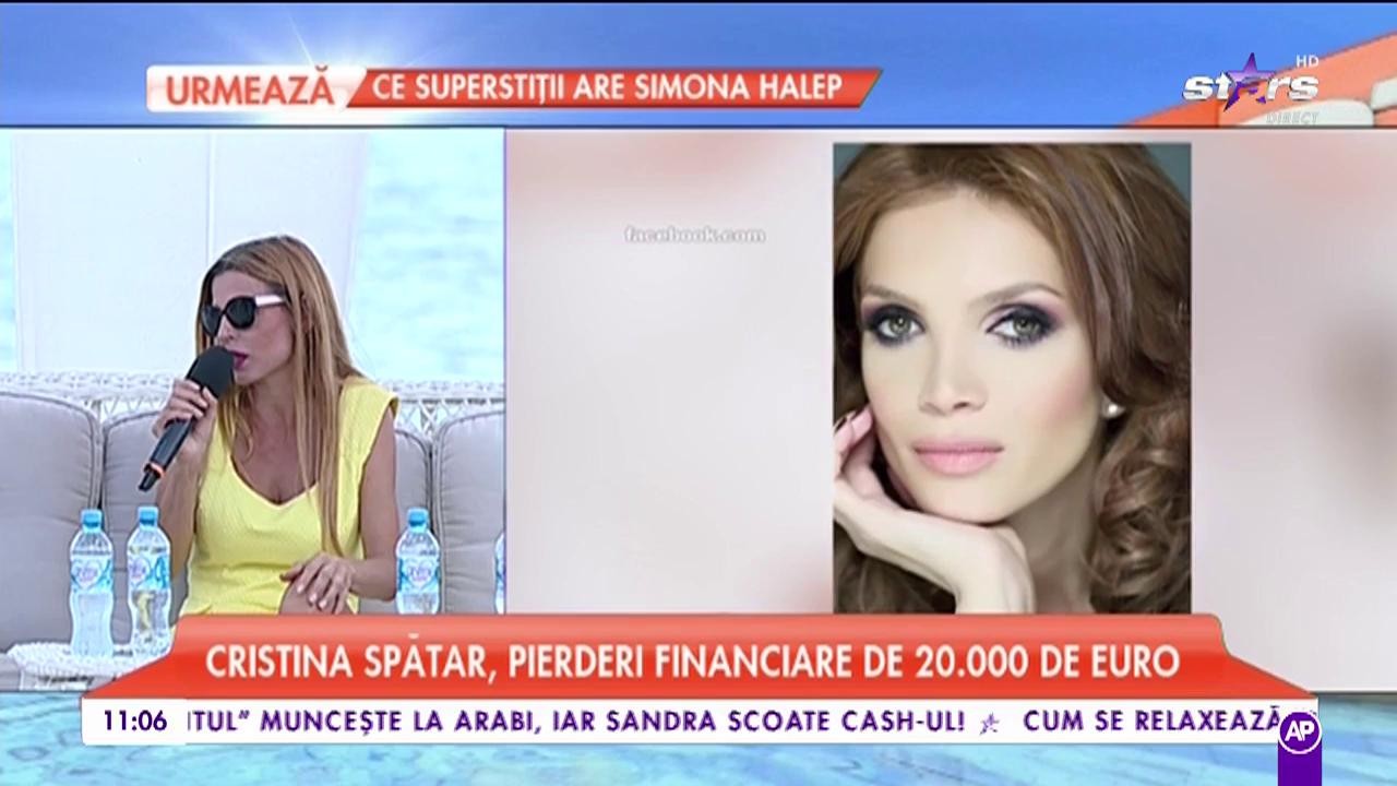 Cristina Spătar, &icirc;ngropată &icirc;n datorii. Afacerea cu haine nu &icirc;i merge at&acirc;t de bine