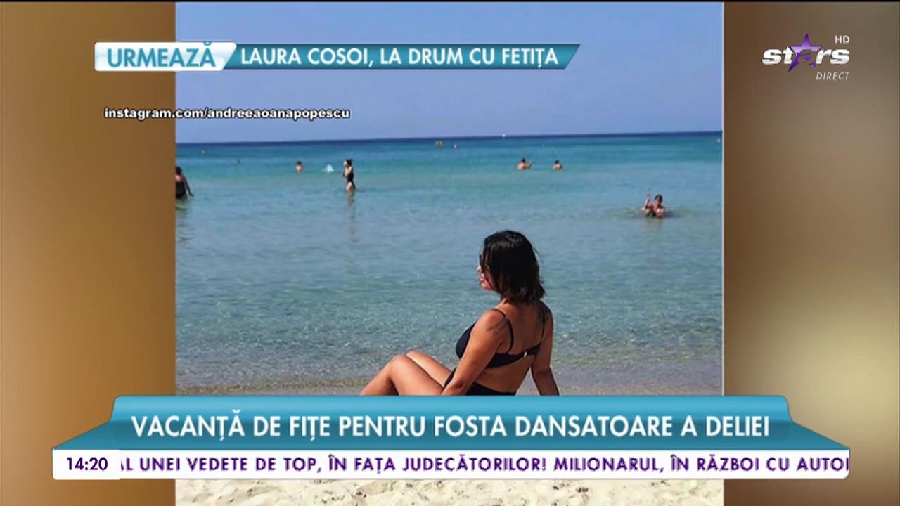Andreea Popescu, fosta dansatoare a Deliei a plecat &icirc;ntr-o vacanță de vis &icirc;mpreună cu soțul ei!